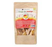 Planeta Huerto | Mango Chips de Cultivo Ecológico Desecados Sin Piel - 125 gr | Snacks Bio de Fruta Natural con Vitaminas A, C, E y Minerales para Aperitivos, Meriendas o Brunchs