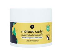 PLANETA HUERTO | Mascarilla Hidratante Método Curly 200 ml, Con manteca de murumuru y proteínas hidrolizadas -Mascarilla Fortalece y repara cabello rizado, 98% origen natural