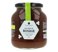 PLANETA HUERTO | Miel Cruda de Bosque 1 Kg, Natural y Artesanal de Alta Montaña - Miel Cruda Sin Filtrar, Origen España con Polinización Floral para un Sabor Intenso y Rico en Nutrientes