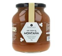 PLANETA HUERTO | Miel Cruda de Montaña 1 Kg 100% Natural y Pura - Miel Cruda Sin Filtrar ni Pasteurizar, Producción Artesanal en España con Polinización Silvestre de Fabáceas