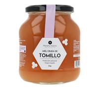 PLANETA HUERTO | Miel Cruda de Tomillo 1 Kg, Artesanal 100% Natural de Origen España - Miel Cruda Sin Filtrar ni Pasteurizar, Alta Concentración de Néctar de Tomillo para una Nutrición Saludable