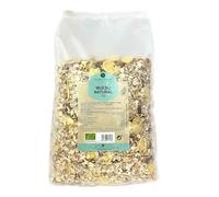 PLANETA HUERTO | Muesli Natural ECO 2 kg - Muesli, Mezcla Ecológica de Cereales, Frutas Deshidratadas y Frutos Secos, Rico en Fibra, Vitaminas y Minerales para un Desayuno Energético y Saludable