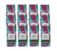 PLANETA HUERTO | Pack 12x Café molido Eco 100% Arábica 250 g - Café Orgánico Bio de Tueste Natural, Sostenible y Notas Afrutadas - Ideal para Cafetera Italiana, Goteo y Filtro