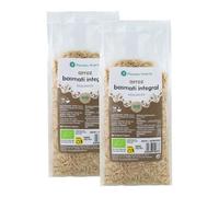 PLANETA HUERTO | Pack 2x Arroz Basmati Ecológico 500 g, Cultivado en Pakistán, Rico en Fibra, Magnesio, Vitaminas y Minerales - Arroz Basmati Ideal para Dietas Saludables y Alimentación Natural