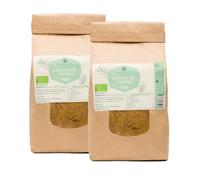 PLANETA HUERTO | Pack 2x Azúcar Panela ECO Planeta Huerto 1 kg - Azúcar Natural de Caña Sin Refinar para Endulzar de Manera Saludable y Nutritiva, Ideal para Recetas y Bebidas