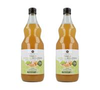 PLANETA HUERTO | Pack 2x Vinagre de manzana ECO crudo sin filtrar con la madre Planeta Huerto 1L