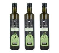 PLANETA HUERTO | Pack 3× Aceite de Oliva Virgen Extra Cosecha Temprana Verde Sin Filtrar 500 ml - Aceite Selección Gourmet, Sabor Intenso y Alta Concentración en Antioxidantes
