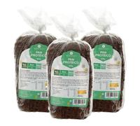 PLANETA HUERTO | Pack 3× Pan Proteico 500 g, Pan Rico en Proteínas y Fibra con Semillas de Lino, Girasol y Sésamo - Pan Proteico Bajo Índice Glucémico, Sin OMG, Ideal para Dietas Fitness y Veganas