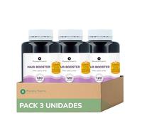 PLANETA HUERTO | Pack 3x Hair Booster Pelo, Piel y Uñas 120 Cápsulas - Suplemento Completo en Cápsulas para Cabello Fuerte, Piel Radiante y Uñas Resistentes - Vitamina