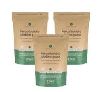 Planeta HUERTO | Pack 3X Percarbonato Sódico Puro 2.5 kg - Blanqueador Natural para Ropa y Hogar con Ingredientes 100% Ecológicos