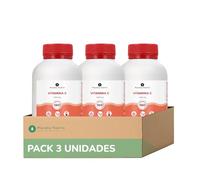 PLANETA HUERTO | Pack 3x Vitamina C 1000 mg 180 Cápsulas - Refuerzo para el Sistema Inmunológico - Con Escaramujo y Acerola - Antioxidante Natural