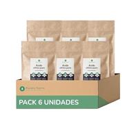 PLANETA HUERTO | Pack 6× Ácido Cítrico Anhidro 1 kg, Abrillantador, Desincrustante y Conservante Natural para Limpieza del Hogar y Detergentes DIY - Ácido Cítrico 100 % Ecológico y Biodegradable