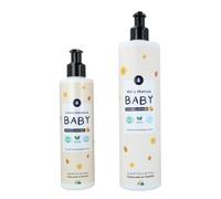 PLANETA HUERTO | Pack Infantil Caléndula y Almendras | Gel, Champú y Crema Hidratante | Suavidad para la Piel del Bebé