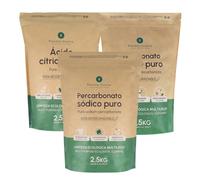 PLANETA HUERTO | Pack Limpieza Hogar Zero Waste XL Formato 2,5 Kg - Kit de Limpieza Ecológico y Biodegradable para un Hogar Sostenible