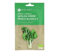 Planeta HUERTO | Semillas Ecológicas de Acelga Verde - Cultivo Fácil y Hoja Nutritiva para Huertos Urbanos y Jardines