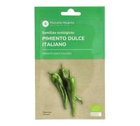 Planeta HUERTO Semillas Ecológicas de Pimiento Dulce Italiano - Cultivo Fácil, Variedad de Gran Sabor y Producción