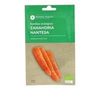 Planeta HUERTO | Semillas Ecológicas de Zanahoria Nantesa - Variedad Dulce y Crujiente, Ideal para Huertos Urbanos