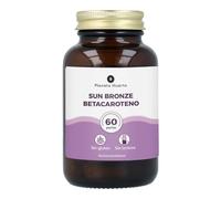 PLANETA HUERTO | Sunbronze Betacaroteno 60 Perlas, Suplemento Natural con Vitamina E - Sunbronze Antioxidante para la Piel, Apoya la Producción de Melanina y Refuerza el Sistema Inmunológico