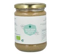 PLANETA HUERTO | Tahín Semi Integral Ecológico 350 g - Tahín Crema natural de sésamo pelado y sin pelar, Rica en calcio, fibra y grasas saludables, Apta para veganos, sin gluten ni azúcares añadidos