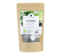 PLANETA HUERTO | Té Verde Gunpowder ECO 20 Pirámides | Té Verde Orgánico | Aroma Intenso y Sabor Equilibrado