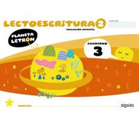 Planeta Letrón. Lectoescritura. Nivel 2. Cuaderno 3. Cuadrícula