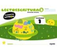 planeta letrón lectoescritura nivel 3 cuaderno 1 cuadrícula 5 años