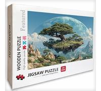 Planeta Puzzle 6000 Piezas Adultos, áRbol Puzzle Madera con Caja 179x105cm, Rompecabezas Adultos de Alta Dificultad, para Toda La Familia, Pasatiempo Creativo, Juego de Rompecabezas, Regalo, F-9621