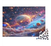 Planeta Puzzle Adulto 1000 Piezas Juegos Desafiantes Rompecabezas Regalo Juego EduGatosivo Un Regalo para Todas Las Mujeres Y Hombres 1000 Piezas 1000pcs (75x50cm)