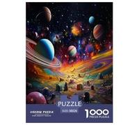 Planeta Puzzle Imposible,desafío for Adults Entretenimiento Creativo 1000 Piezas Obra De Arte De Juego De para Adultos Y Niños Mayores De 12 Años 38x26cm/1000pcs