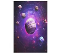 Planeta Puzzle para Enffourmis 1000pcs, Puzzles de Madera - Kit DIY Relax Puzzles Juegos para Adolescentes y Adultos Regalos 78×53cm