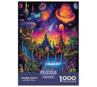 Planeta Sueñoa Puzzle Imposible,desafío for Adults Entretenimiento Creativo 1000 Piezas Obra De Arte De Juego De para Adultos Y Niños 70x50cm/1000pcs