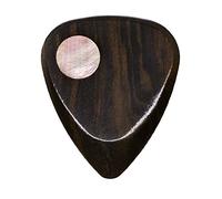 Planeta Tonos Negro madre de la perla individual escoge la púa de la guitarra