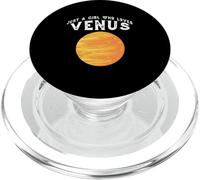 Planeta Venus Solo una Chica Que ama a Venus PopSockets PopGrip para MagSafe