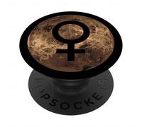 Planeta Venus y Astrología Símbolo Glifo PopSockets PopGrip Adhesivo