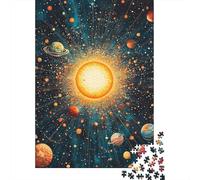Planetaas cósmicos Puzzle Imposible,desafío for Adults Entretenimiento Creativo 1000 Piezas Obra De Arte De Juego De para Adultos Y Niños 1000pcs (75x50cm)