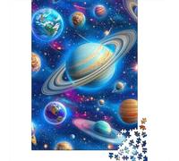 Planetaas cósmicos Puzzle Imposible,desafío for Adults Juego EduGatoivo 1000 Piezas Obra De Arte De Juego De para Adultos, Regalos A Partir De 14 Años 1000pcs (75x50cm)