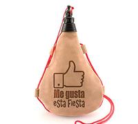 Planetacase Bota de Vino Divertida - Me Gusta Esta Fiesta - Botas de Vino Grabadas con Frases Divertidas De Fiesta - Botas de Vino Personalizadas - 1 Litro