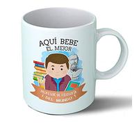 Planetacase - Taza Profesor de filosofia - Regalo Original - Cerámica 330 mL - Taza Desayuno Apta para Microondas y Lavavajillas - Resistente a Lavados