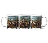 Planetacase Taza Rendicion de Breda de Velazquez Taza de Arte Pintores Famosos Ceramica 330 mL