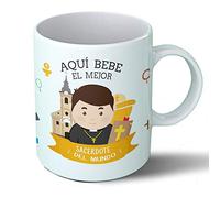 Planetacase - Taza Sacerdote - Regalo Original - Cerámica 330 mL - Taza Desayuno Apta para Microondas y Lavavajillas - sacerdotes Cura Iglesia Ceramica 330 mL