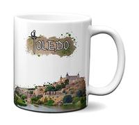 Planetacase Taza Toledo Alcázar panoramica Ceramica 330 mL