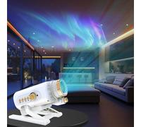 Planetarium Proyector de galaxia 3D, 60 modos de escena integrados, con altavoz Bluetooth y control remoto, luz de proyector de estrellas para sala de estar, dormitorio, adecuado para regalos para
