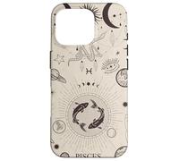 Planetas astrológicos Signo Zodiacal Celestial Estético Piscis Carcasa para iPhone 16 Pro