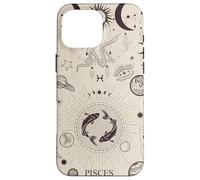 Planetas astrológicos Signo Zodiacal Celestial Estético Piscis Carcasa para iPhone 16 Pro MAX