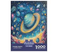 Planetas cósmicos Rompecabezas Imposible,desafío para Adultos Juego EduGatoivo 1000 Piezas Obra De Arte De Juego De para Adultos Y Niños A Partir De 12 Años 38x26cm/1000pcs