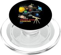 Planetas del Sistema Solar -Never Stop Looking Up Astronomía PopSockets PopGrip para MagSafe