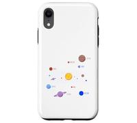 Planetas del Sistema Solar, Tierra, Sol, Ciencia espacial Niños, Adultos Carcasa para iPhone XR