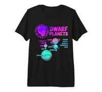 Planetas Enanos Ciencia Espacio Astronomía Solar Sistema Niños Camiseta Premium