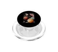 Planetas Enanos SolarSystem Ceres Eris Plutón Haumea Espacio PopSockets PopGrip para MagSafe