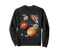 Planetas Enanos SolarSystem Ceres Eris Plutón Haumea Espacio Sudadera
